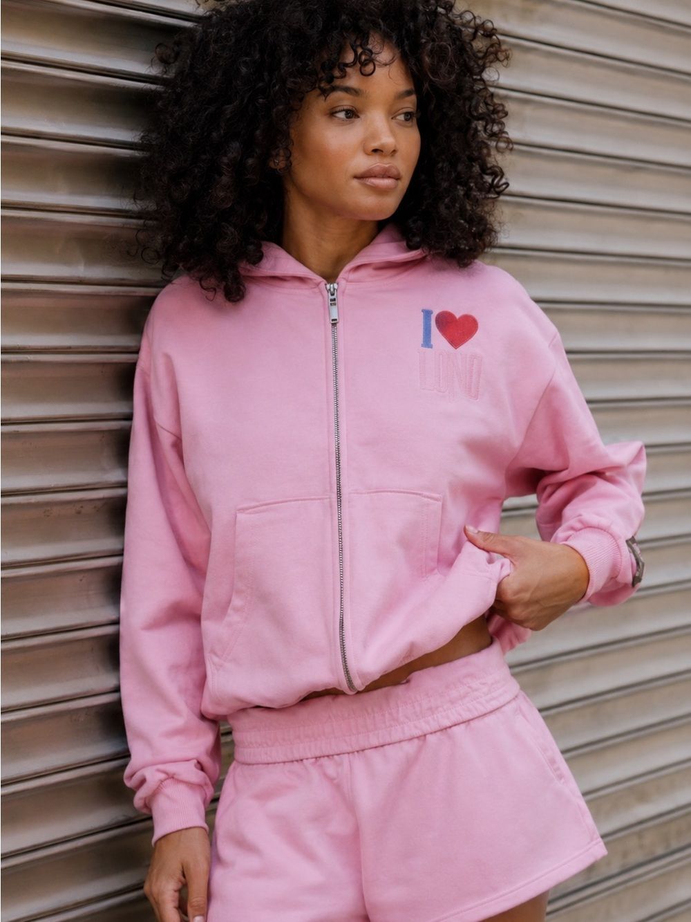 Daily Drills The Souvenir Zip Hoodie Taffy M/L